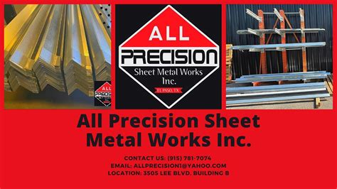 all precision sheet metal works inc|all precision sheet metal.